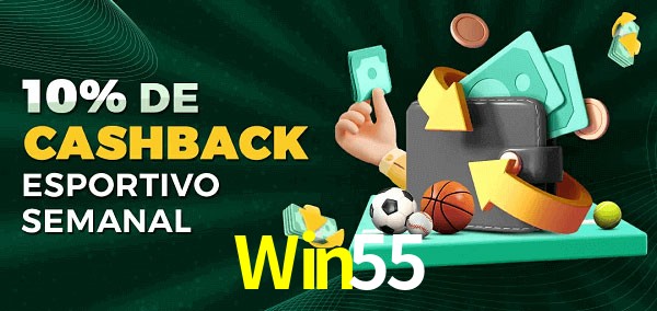 10% de bônus de cashback na Win55